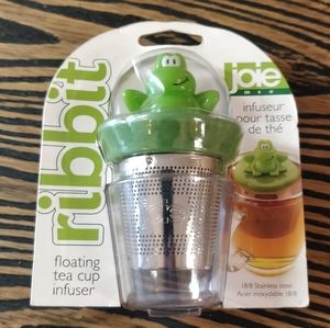 Ribbet Joie Tea infuser Floating Tea infuser frog